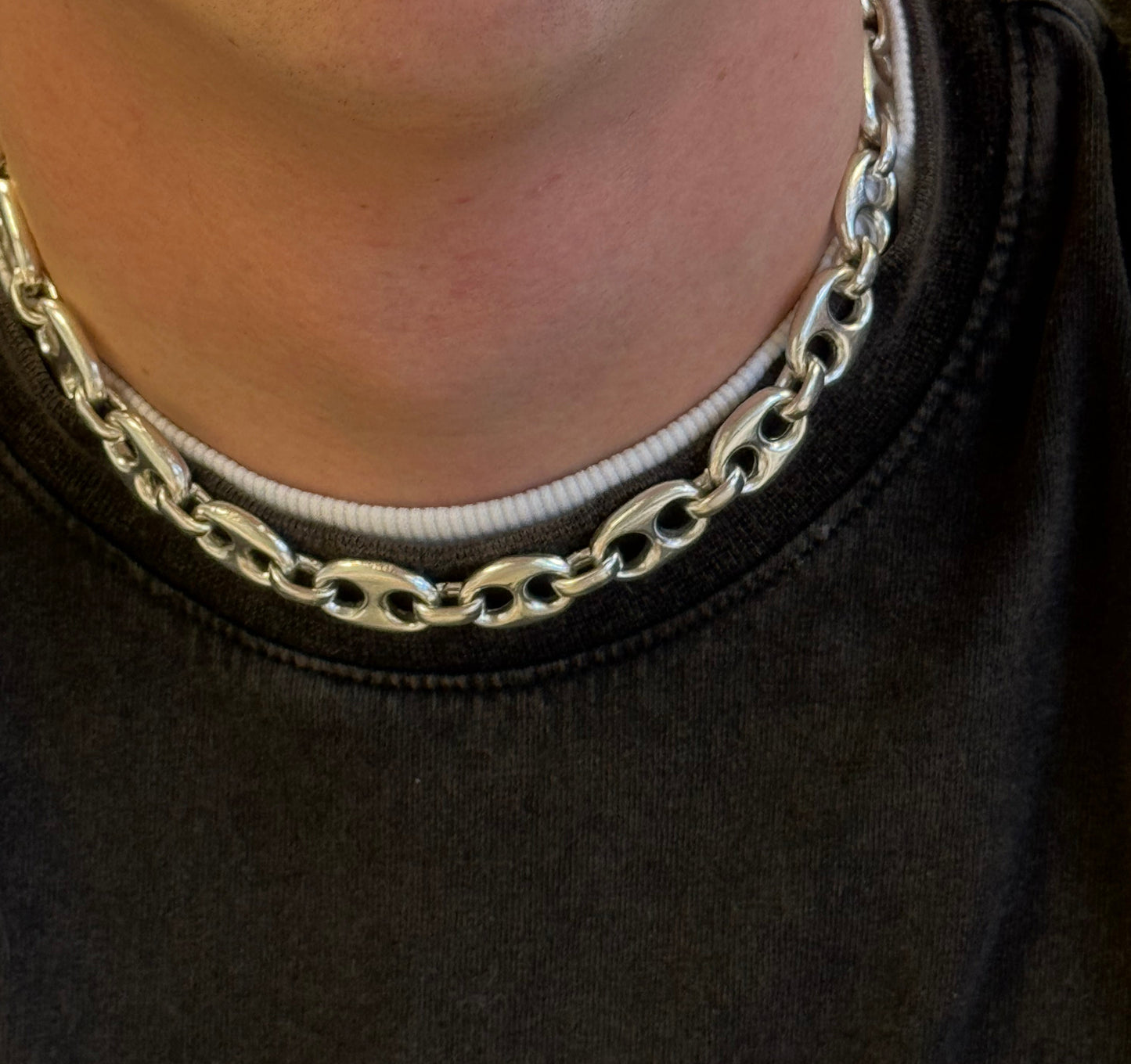 HEAVY MARINE CHAIN NECKLACE